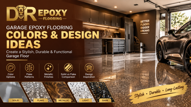 Garage Epoxy Flooring Colors & Design Ideas | Dr Epoxy Flooring